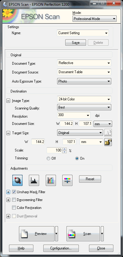 how to use epson scan