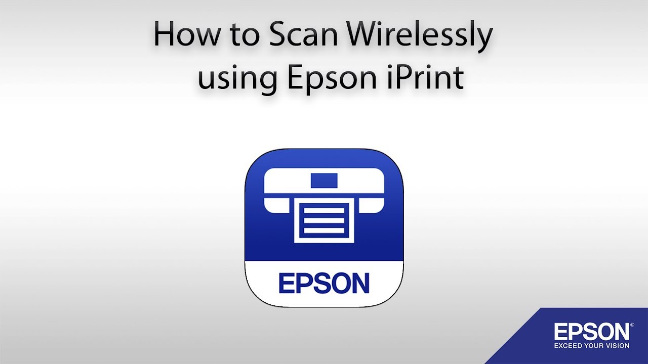 how to use epson scan